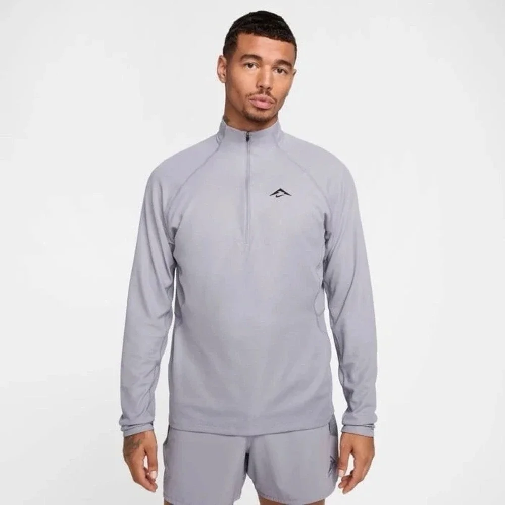 Nike Trail Men's Dri-FIT 1/2-Zip Mid Layer Top FV9994 M Running NWT Wool Blend
